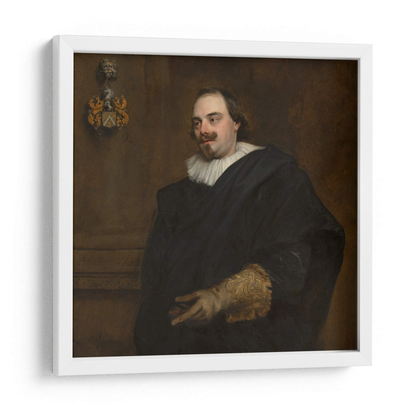 Retrato de Peeter Stevens - Anton van Dyck | Cuadro decorativo de Canvas Lab