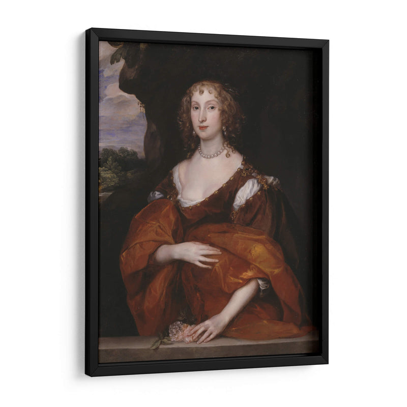 Retrato de Mary Hill, Lady Killigrew - Anton van Dyck | Cuadro decorativo de Canvas Lab