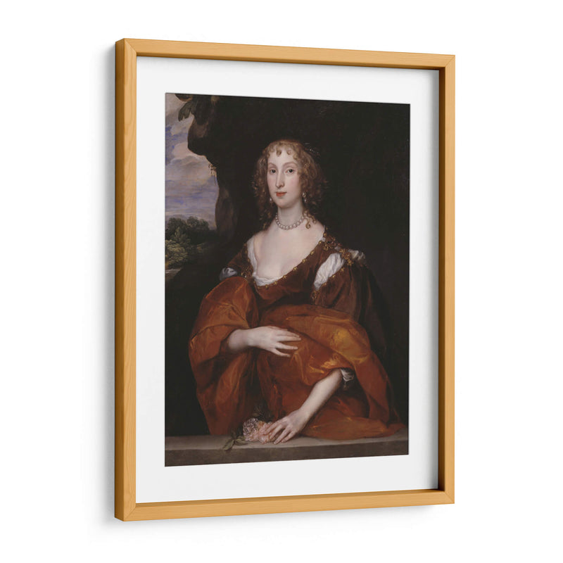 Retrato de Mary Hill, Lady Killigrew - Anton van Dyck | Cuadro decorativo de Canvas Lab