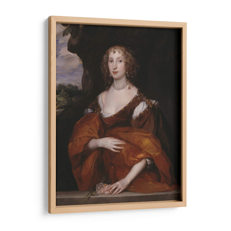 Retrato de Mary Hill, Lady Killigrew - Anton van Dyck | Cuadro decorativo de Canvas Lab