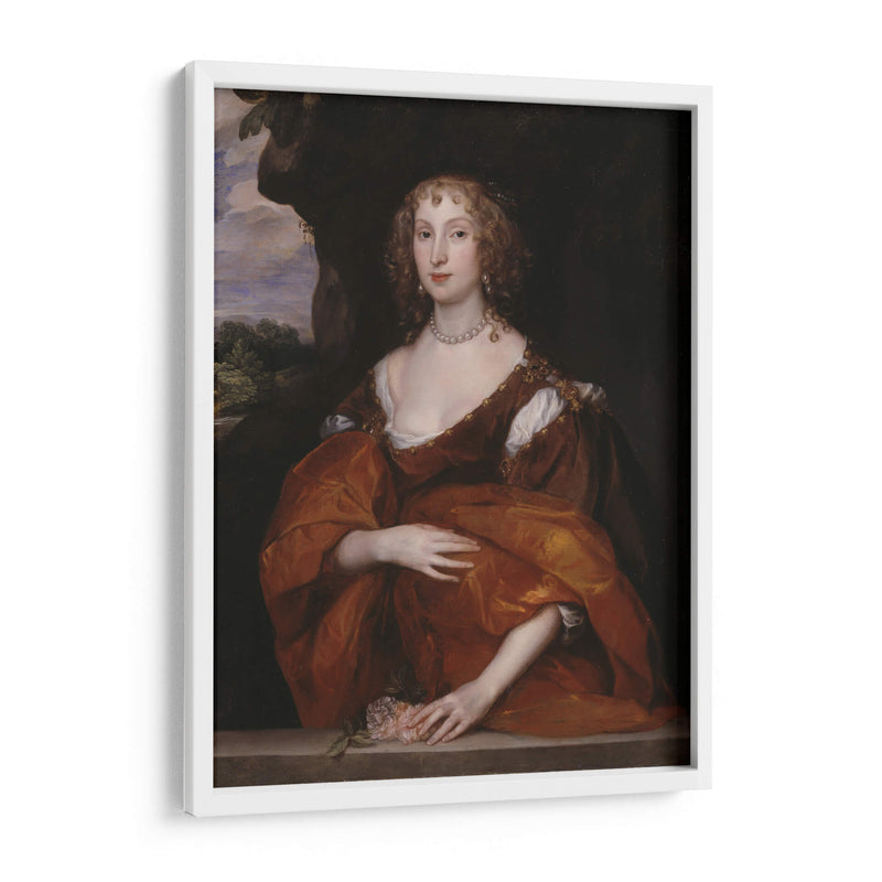 Retrato de Mary Hill, Lady Killigrew - Anton van Dyck | Cuadro decorativo de Canvas Lab