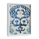 Zafiro Ikat I - Chariklia Zarris | Cuadro decorativo de Canvas Lab