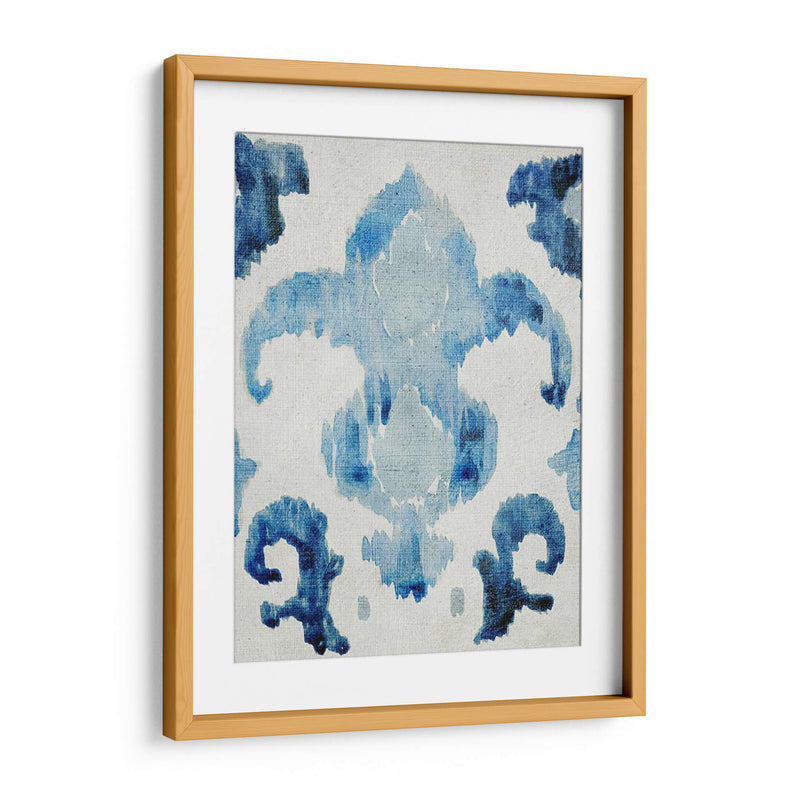 Zafiro Ikat Ii - Chariklia Zarris | Cuadro decorativo de Canvas Lab