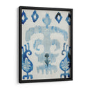 Zafiro Ikat Iii - Chariklia Zarris | Cuadro decorativo de Canvas Lab