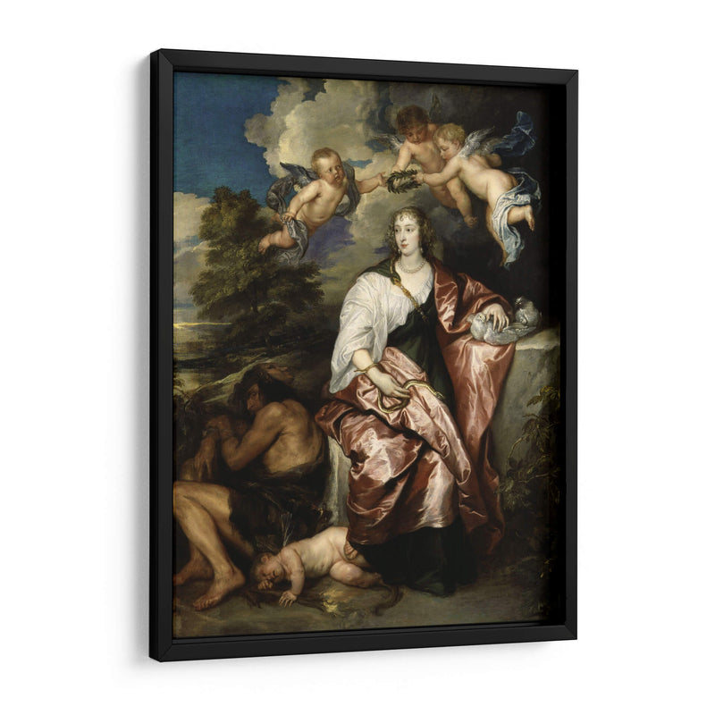 Retrato de Venecia, Lady Digby - Anton van Dyck | Cuadro decorativo de Canvas Lab