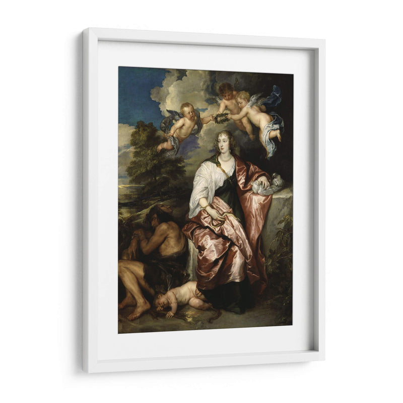 Retrato de Venecia, Lady Digby - Anton van Dyck | Cuadro decorativo de Canvas Lab