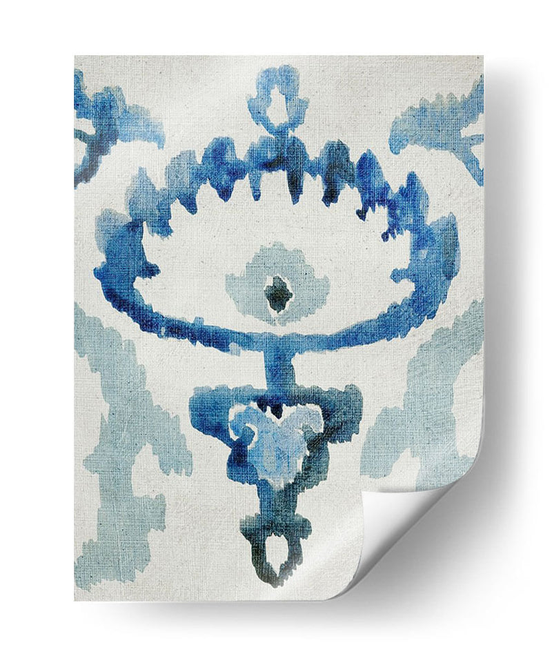 Zafiro Ikat Vi - Chariklia Zarris | Cuadro decorativo de Canvas Lab