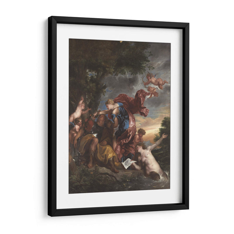 Rinaldo y Armida - Anton van Dyck | Cuadro decorativo de Canvas Lab