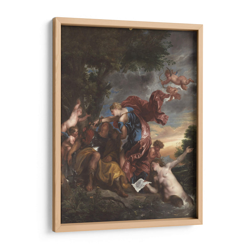 Rinaldo y Armida - Anton van Dyck | Cuadro decorativo de Canvas Lab