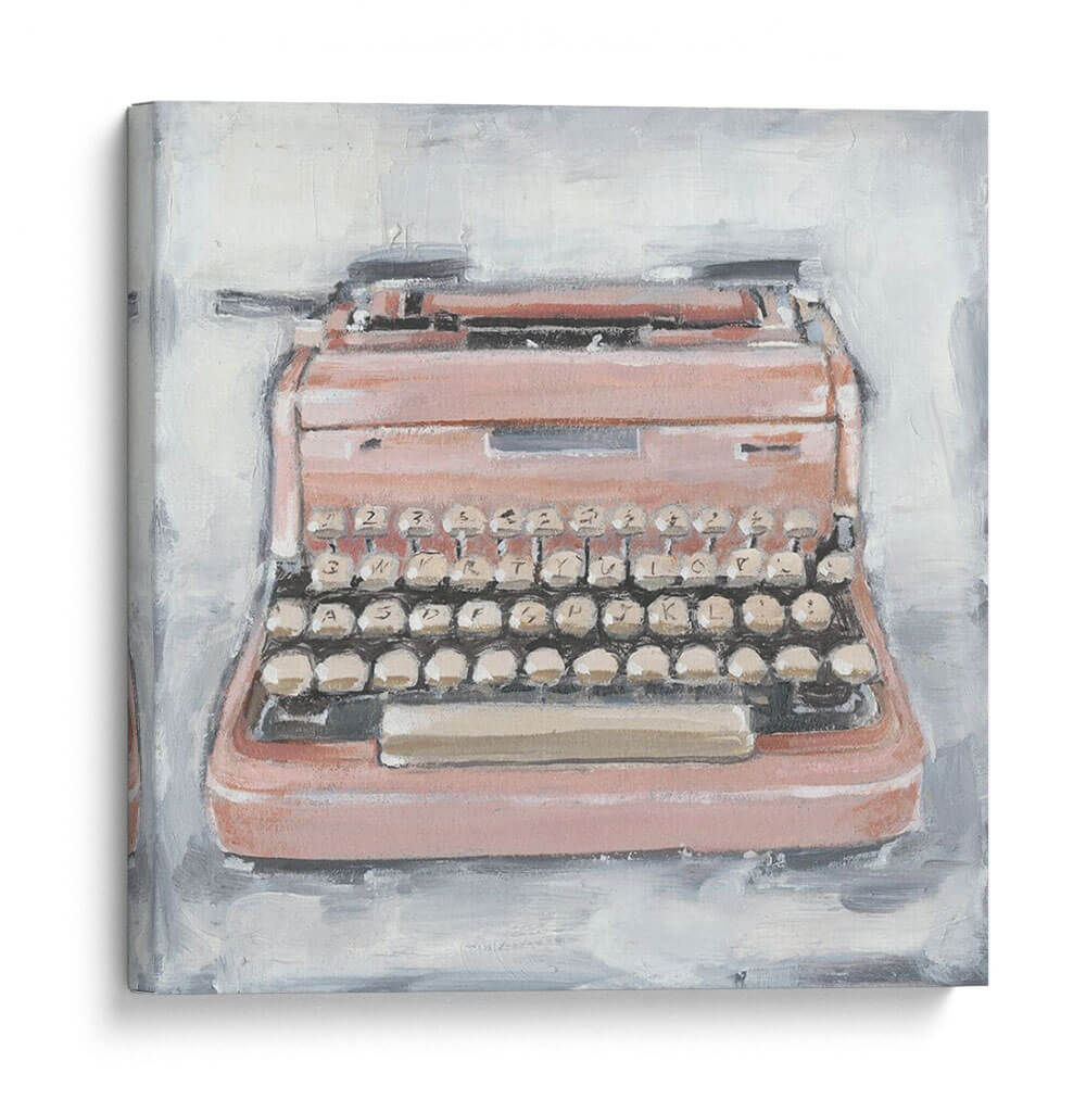 Máquina De Escribir Vintage Iv - Ethan Harper | Cuadro decorativo de Canvas Lab