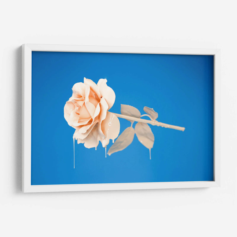 Rosa con pintura | Cuadro decorativo de Canvas Lab