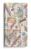 Grid Funky Ii - Nikki Galapon | Cuadro decorativo de Canvas Lab