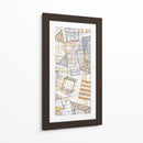 Grid Funky Iv - Nikki Galapon | Cuadro decorativo de Canvas Lab
