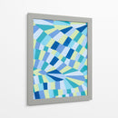 Flujo De Cuadrícula Ii - Nikki Galapon | Cuadro decorativo de Canvas Lab