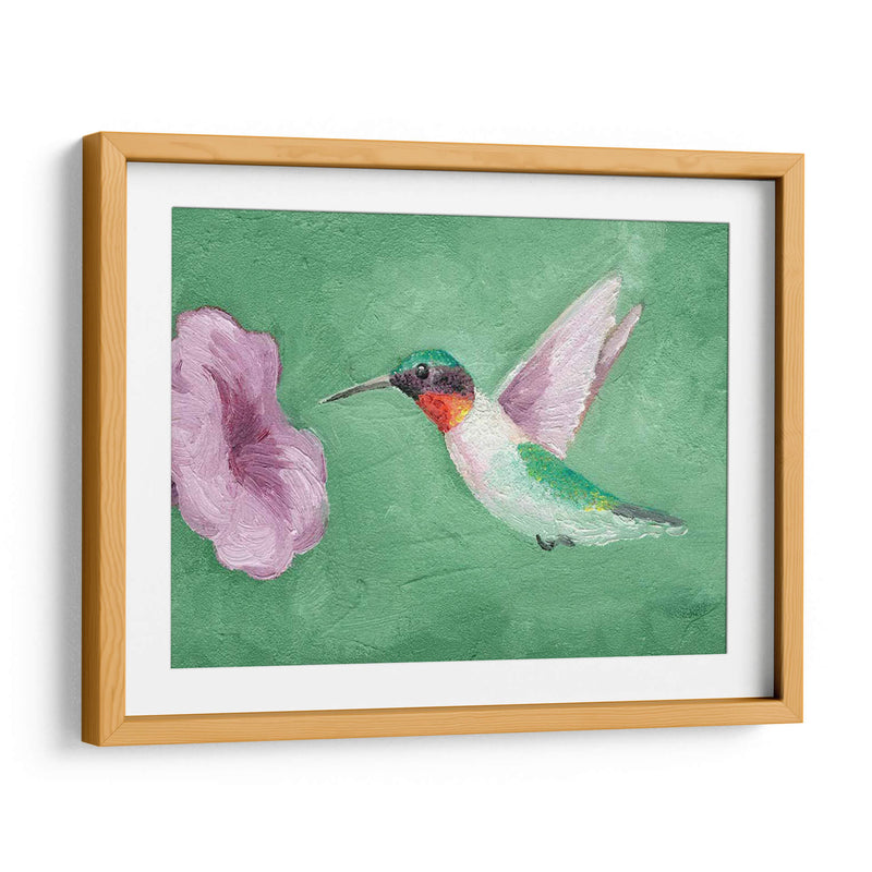 Hummingbird Fresco Ii - Alicia Ludwig | Cuadro decorativo de Canvas Lab