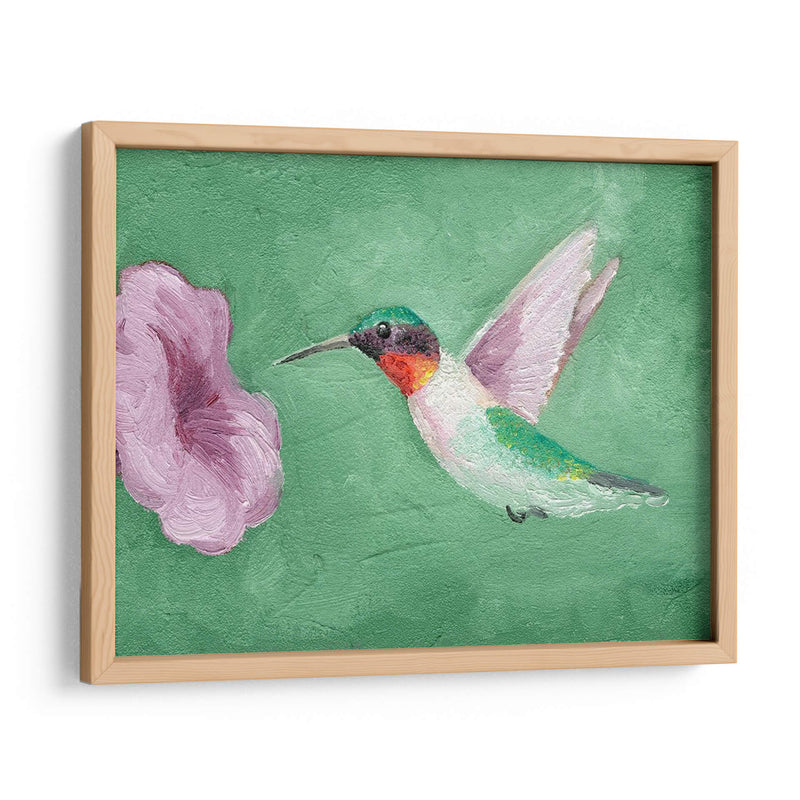 Hummingbird Fresco Ii - Alicia Ludwig | Cuadro decorativo de Canvas Lab