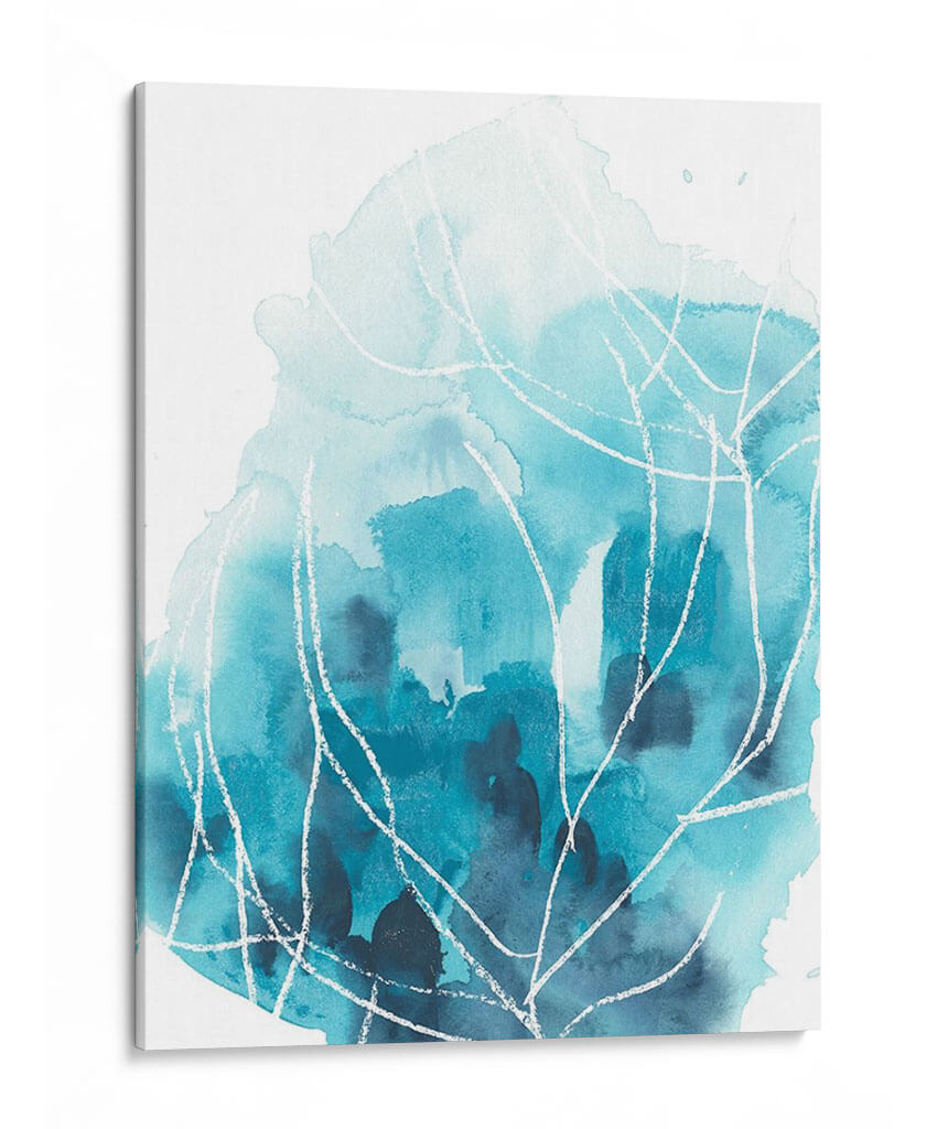 Coral Abstracto I - June Erica Vess | Cuadro decorativo de Canvas Lab