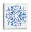 Indigo Hanukkah I - Victoria Borges | Cuadro decorativo de Canvas Lab