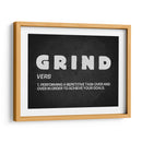 Grind, noun | Cuadro decorativo de Canvas Lab