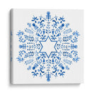 Indigo Hanukkah Iii - Victoria Borges | Cuadro decorativo de Canvas Lab