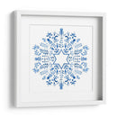 Indigo Hanukkah Iii - Victoria Borges | Cuadro decorativo de Canvas Lab