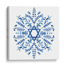 Indigo Hanukkah Iv - Victoria Borges | Cuadro decorativo de Canvas Lab