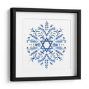 Indigo Hanukkah Iv - Victoria Borges | Cuadro decorativo de Canvas Lab