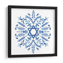 Indigo Hanukkah Iv - Victoria Borges | Cuadro decorativo de Canvas Lab