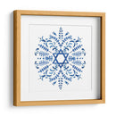 Indigo Hanukkah Iv - Victoria Borges | Cuadro decorativo de Canvas Lab