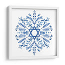 Indigo Hanukkah Iv - Victoria Borges | Cuadro decorativo de Canvas Lab