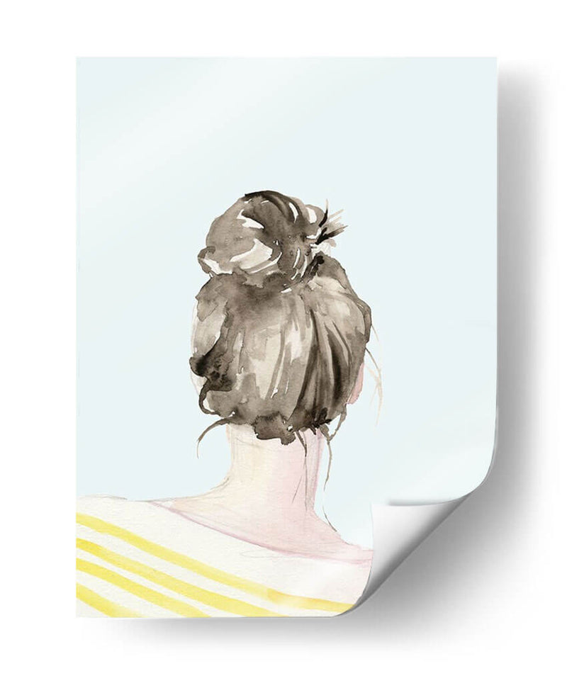 Top Knot Sailor Stripes I - Jennifer Paxton Parker | Cuadro decorativo de Canvas Lab