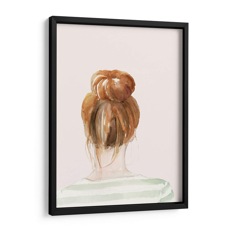 Top Knot Sailor Stripes Ii - Jennifer Paxton Parker | Cuadro decorativo de Canvas Lab