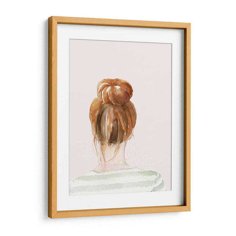 Top Knot Sailor Stripes Ii - Jennifer Paxton Parker | Cuadro decorativo de Canvas Lab