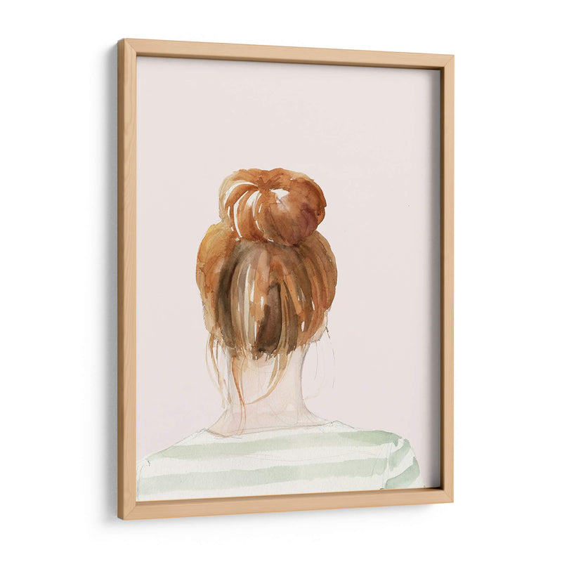 Top Knot Sailor Stripes Ii - Jennifer Paxton Parker | Cuadro decorativo de Canvas Lab