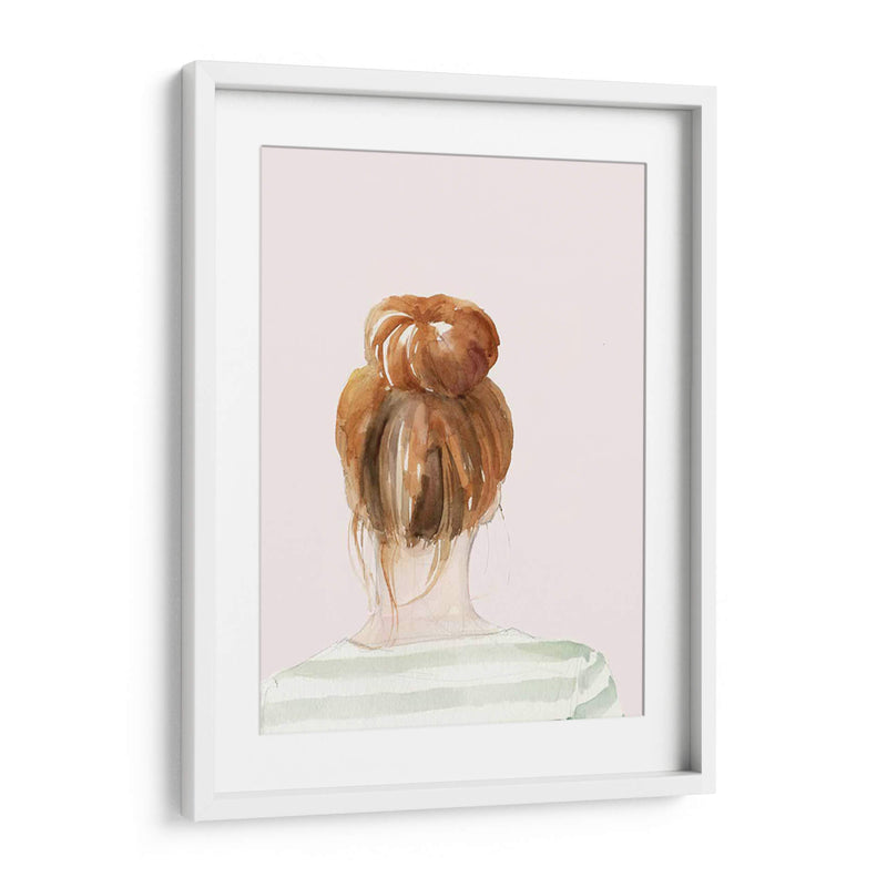 Top Knot Sailor Stripes Ii - Jennifer Paxton Parker | Cuadro decorativo de Canvas Lab