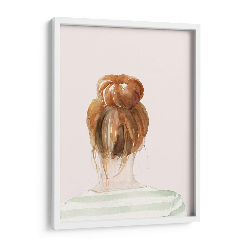 Top Knot Sailor Stripes Ii - Jennifer Paxton Parker | Cuadro decorativo de Canvas Lab