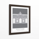 Nueva York Grand Central Monocromo - Fab Funky | Cuadro decorativo de Canvas Lab