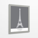 Torre Eiffel De París Monocromo - Fab Funky | Cuadro decorativo de Canvas Lab