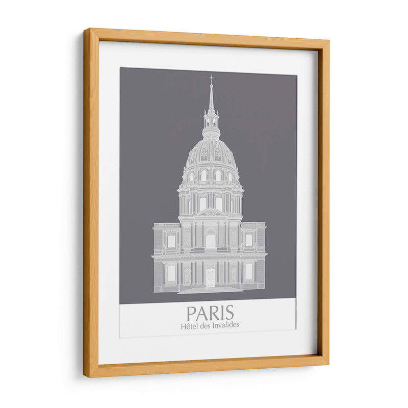 Paris Les Invalides Monocromo - Fab Funky | Cuadro decorativo de Canvas Lab