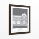 Paris Musee Dorsay Monocromo - Fab Funky | Cuadro decorativo de Canvas Lab