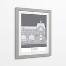 Paris Musee Dorsay Monocromo - Fab Funky | Cuadro decorativo de Canvas Lab