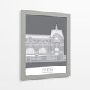 Paris Musee Dorsay Monocromo - Fab Funky | Cuadro decorativo de Canvas Lab