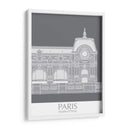 Paris Musee Dorsay Monocromo - Fab Funky | Cuadro decorativo de Canvas Lab