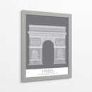 Paris Arco De Triomph Monocromo - Fab Funky | Cuadro decorativo de Canvas Lab
