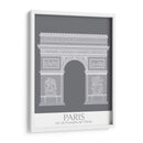 Paris Arco De Triomph Monocromo - Fab Funky | Cuadro decorativo de Canvas Lab