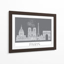 Paris Horizonte Monocromo - Fab Funky | Cuadro decorativo de Canvas Lab