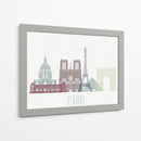 Horizonte De Paris - Fab Funky | Cuadro decorativo de Canvas Lab