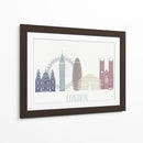 Horizonte De Londres - Fab Funky | Cuadro decorativo de Canvas Lab