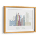 Horizonte De Nueva York - Fab Funky | Cuadro decorativo de Canvas Lab