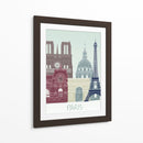 Horizonte De Paris II - Fab Funky | Cuadro decorativo de Canvas Lab
